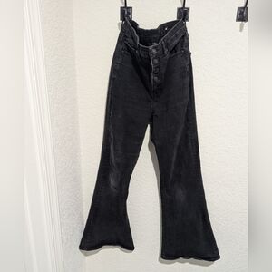American Eagle Outfitters Black Flare Jeans